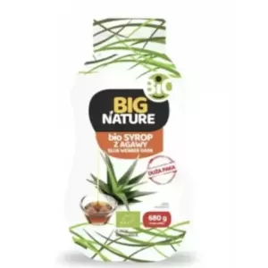 ["Big Nature Syrop z agawy blue webber dark bio 680g"]