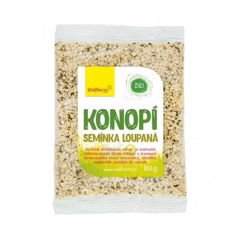 BIO Nasiona Konopi Łuszczone - Wolfberry