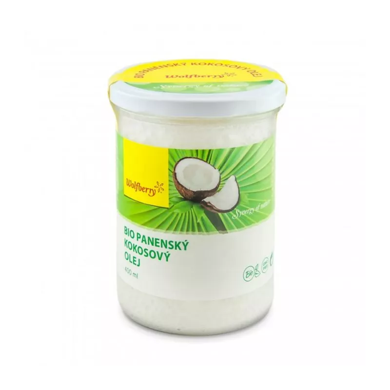 BIO olej kokosowy z pierwszego tłoczenia - Wolfberry