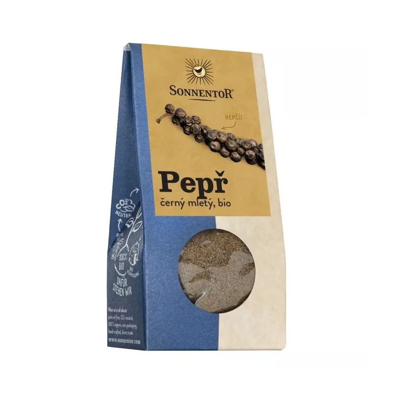 BIO Pieprz czarny mielony 50 g - Sonnentor