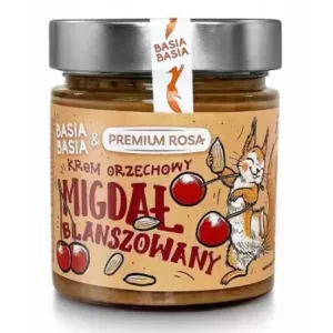 ["Alpi BasiaBasia & Premium Rosa Krem Orzechowy Migdał Blanszowany Wiśnia 195g"]