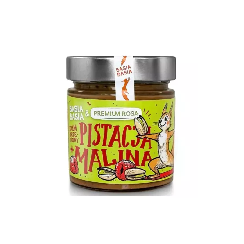 ["Alpi BasiaBasia & Premium Rosa Krem Orzechowy Pistacja + Malina 195 g"]