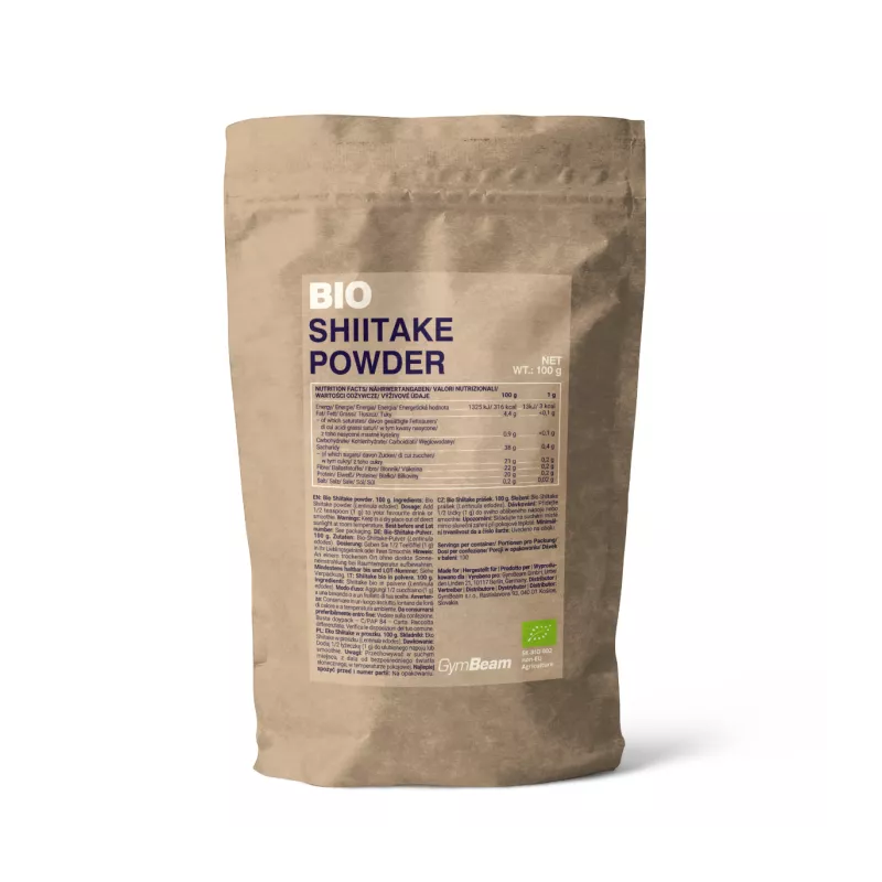 Bio Shiitake w proszku - GymBeam