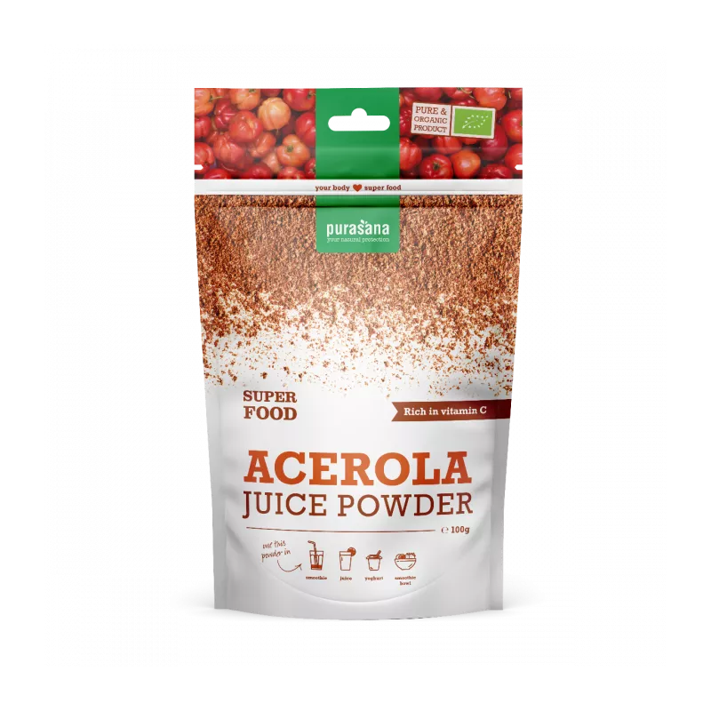 BIO Sok z Aceroli w Proszku - Purasana