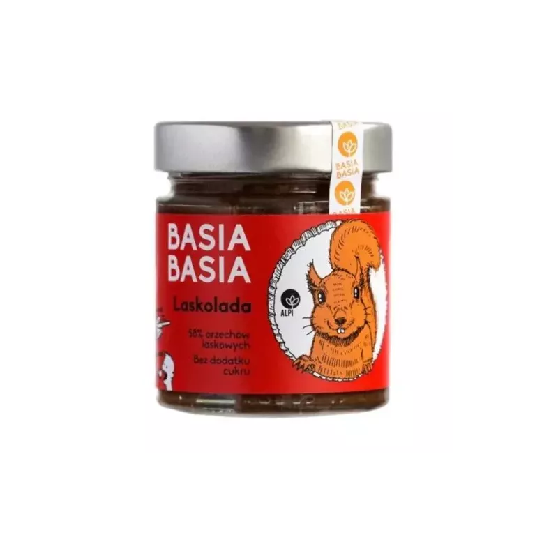 ["Alpi BasiaBasia Laskolada Krem z orzechów nerkowca z kokosem i solą 210 g"]