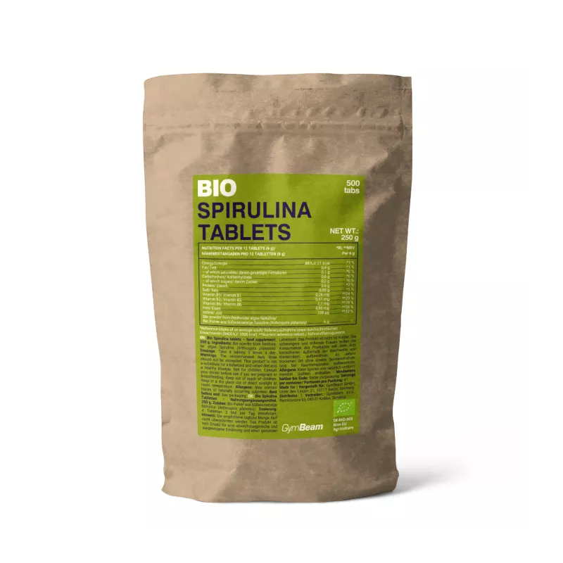 BIO Spirulina - GymBeam bez smaku
