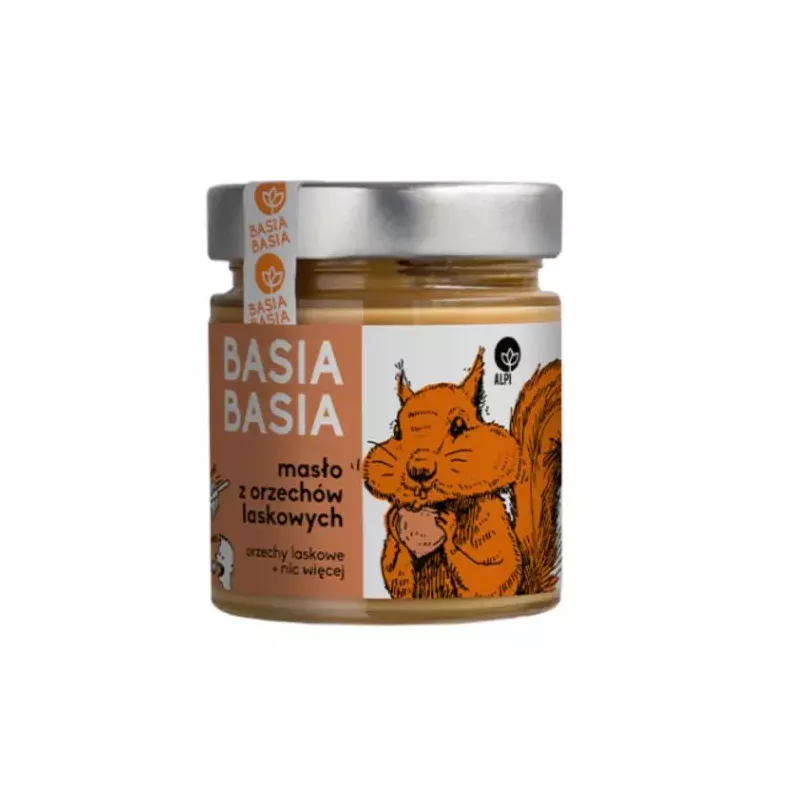 ["Alpi BasiaBasia Krem z orzechów laskowych 210 g"]