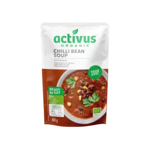 Organiczna zupa z fasoli chilli i komosy ryżowej - Activus