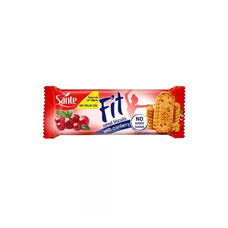 Ciasteczka zbożowe fit - Sante