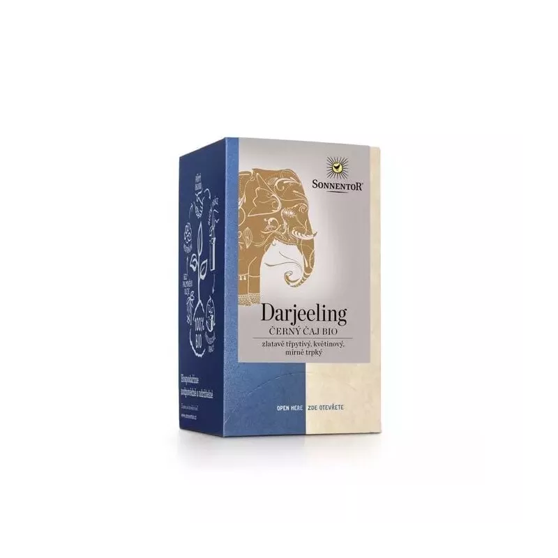 Czarna herbata BIO Darjeeling 18x1.5 g - Sonnentor