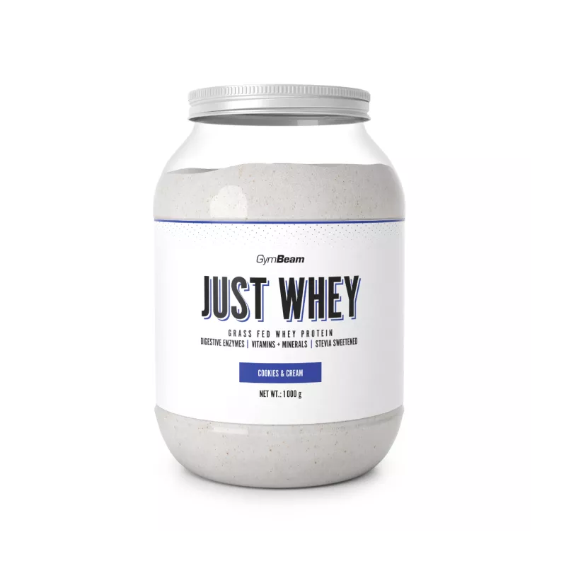 Just Whey Grass-Fed Protein - GymBeam cookies & cream