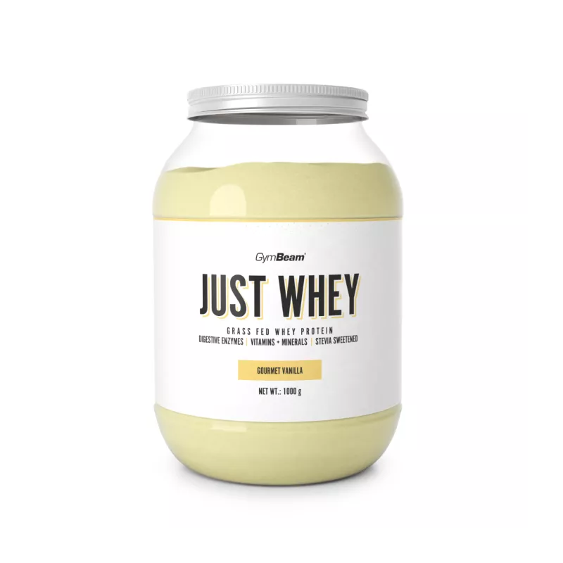 Just Whey Grass-Fed Protein - GymBeam gourmet vanilla