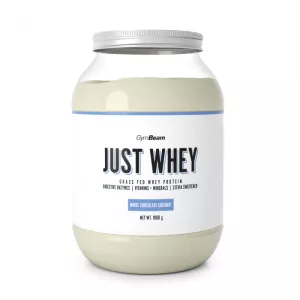 Just Whey Grass-Fed Protein - GymBeam kokos biała czekolada
