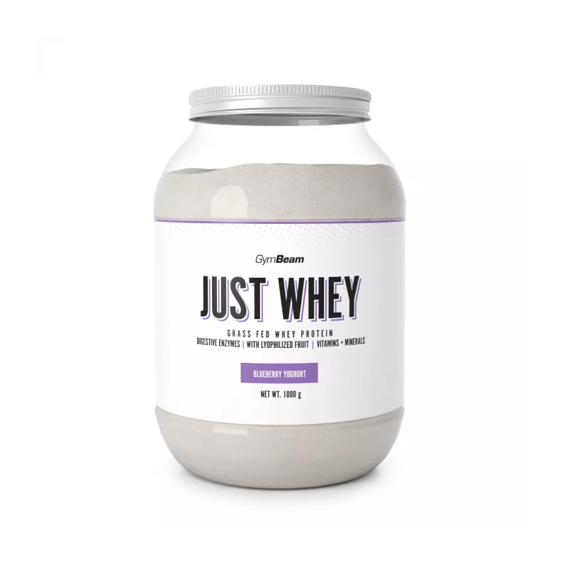 Just Whey Grass-Fed Protein - GymBeam jogurt jagodowy
