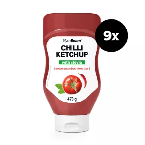 Ketchup słodzony stewią - GymBeam mild