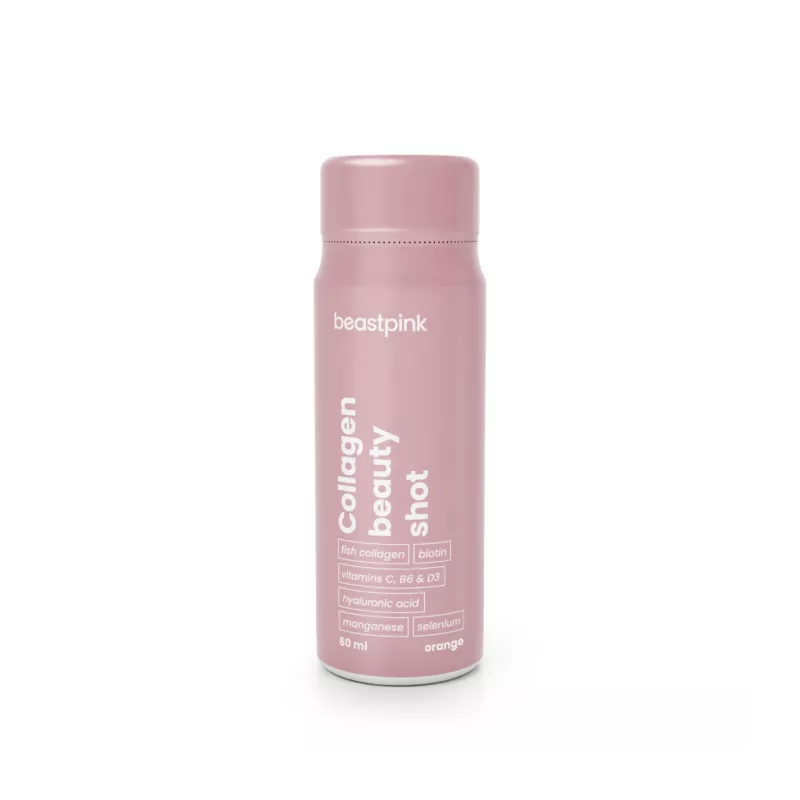 Kolagen Beauty Shot - BeastPink pomarańczowy