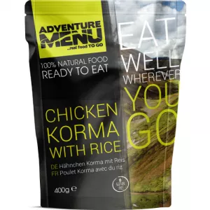 Korma z kurczaka z ryżem - Adventure Menu
