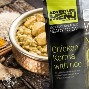 Korma z kurczaka z ryżem - Adventure Menu