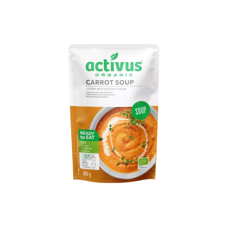 Organiczny krem z marchwi - Activus