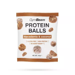 Kulki proteinowe - GymBeam macadamia & coconut