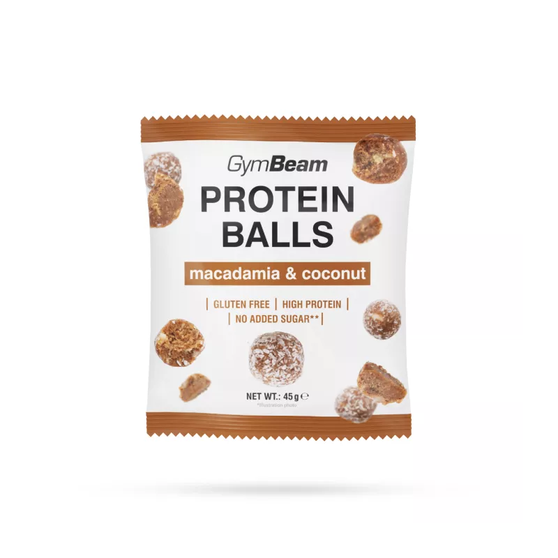 Kulki proteinowe - GymBeam macadamia & coconut