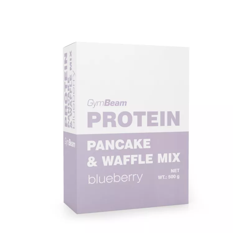 Naleśniki i gofry białkowe Pancake & Waffle Mix 500 g - GymBeam jagody