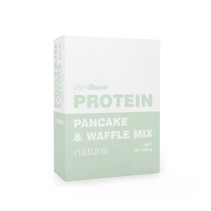 Naleśniki i gofry białkowe Pancake & Waffle Mix 500 g - GymBeam bez smaku