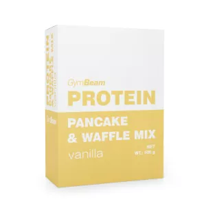 Naleśniki i gofry białkowe Pancake & Waffle Mix 500 g - GymBeam wanilia
