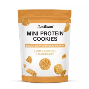 Mini ciastka proteinowe - GymBeam masło orzechowe karmel solony