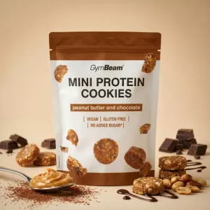 Mini ciastka proteinowe - GymBeam masło orzechowe karmel solony