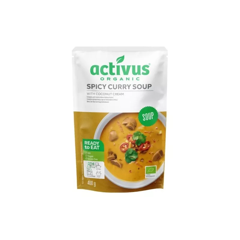 Organiczna pikantna zupa curry - Activus