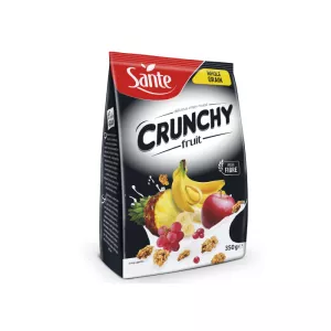 Płatki śniadaniowe Crunchy – Sante banan czekolada