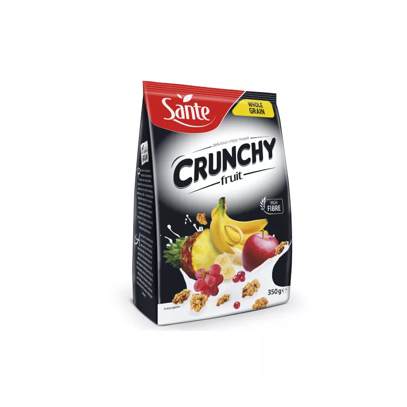 Płatki śniadaniowe Crunchy – Sante banan czekolada