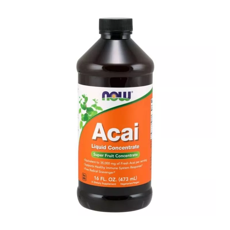 Płynny koncentrat z Acai - NOW Foods