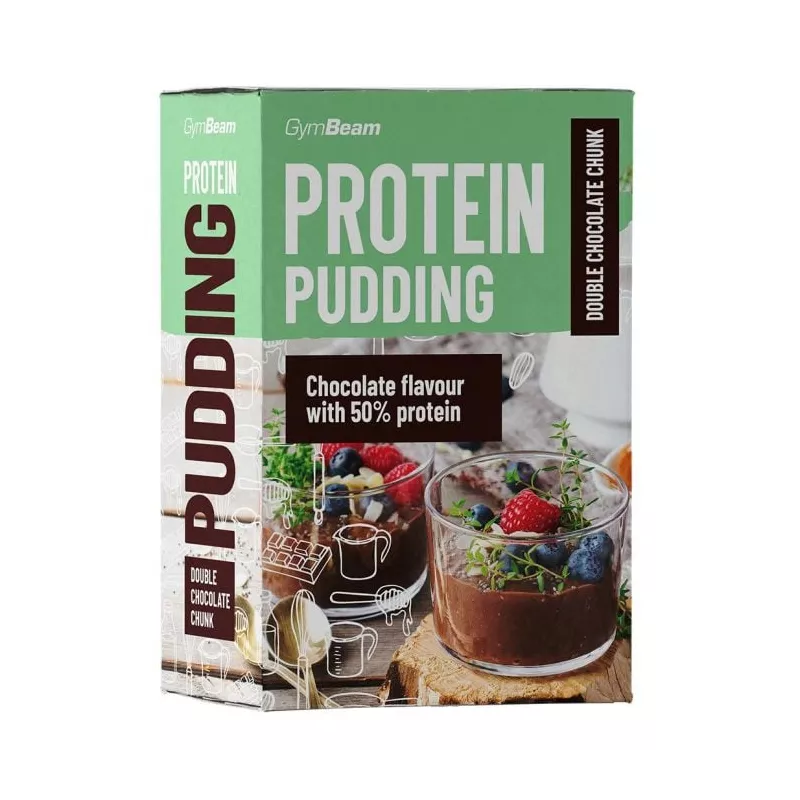 Pudding białkowy - GymBeam podwójna porcja czekolady