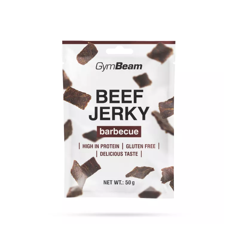 Suszona wołowina Beef Jerky - GymBeam BBQ
