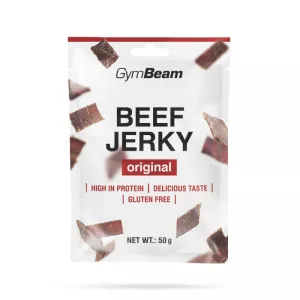 Suszona wołowina Beef Jerky - GymBeam BBQ
