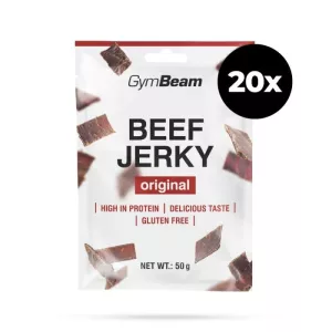 Suszona wołowina Beef Jerky - GymBeam BBQ