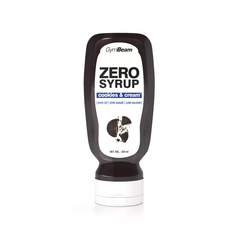 ZERO SYROP cookies&cream - GymBeam