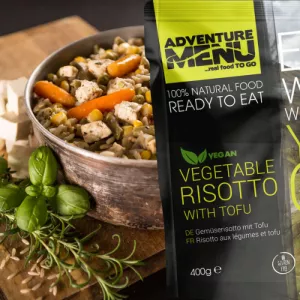 Warzywne Risotto z Tofu - Adventure Menu