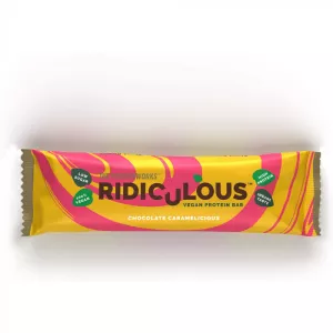 Wegański baton proteinowy Ridiculous - The Protein Works czekoladowe orzeszki ziemne