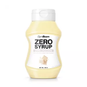 ZERO SYROP Biała Czekolada - GymBeam