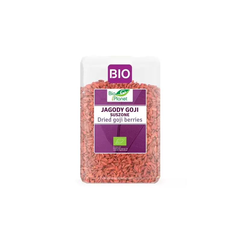 Jagody Goji Suszone Bio 1 kg - Bio Planet