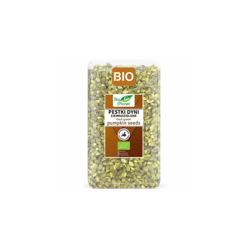 Polskie Pestki Dyni Ciemnozielone Bio 1 kg - Bio Planet
