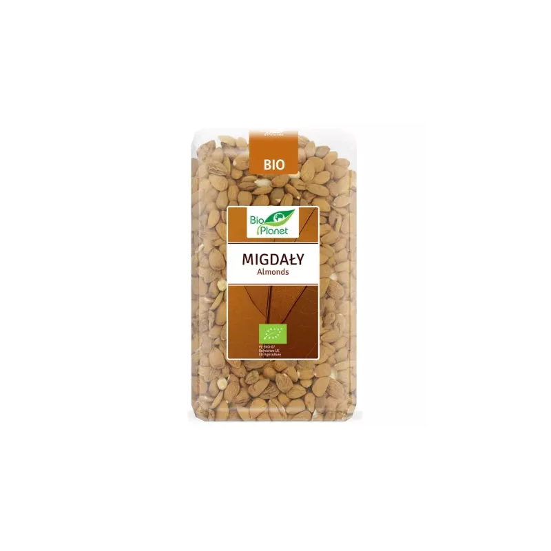 Migdały Bio 1 kg - Bio Planet - Ekologiczne