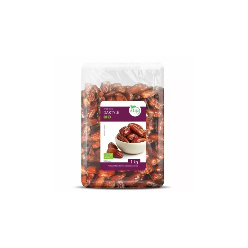 Daktyle Suszone Bez Pestek Bio 1 kg - BioLife