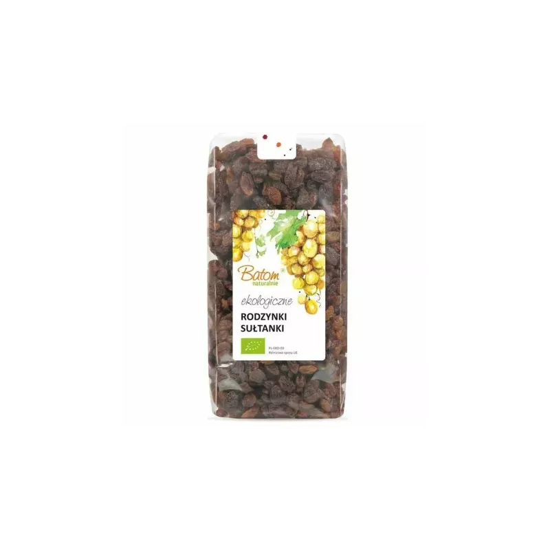 Rodzynki Sułtanki Bio 1 kg - BATOM