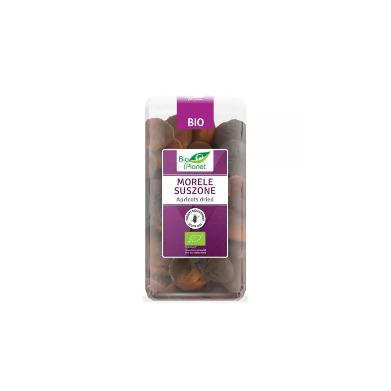 Morele Suszone Bezglutenowe Bio 400 g - Bio Planet