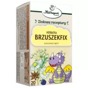 Herbatka BRZUSZEKFIX 40 g (20x 2 g) - Herbapol Kraków
