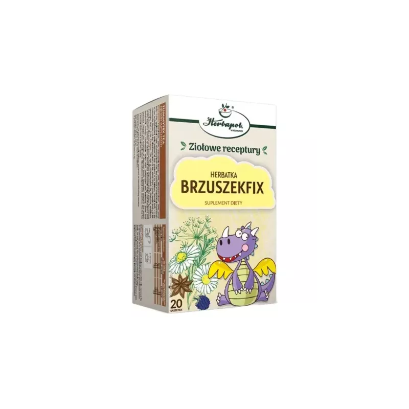 Herbatka BRZUSZEKFIX 40 g (20x 2 g) - Herbapol Kraków